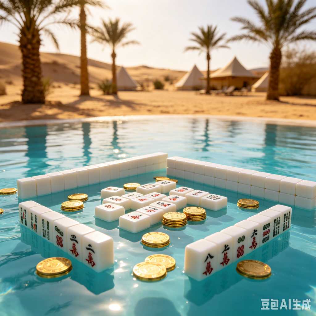 mahjong set for home entertainment