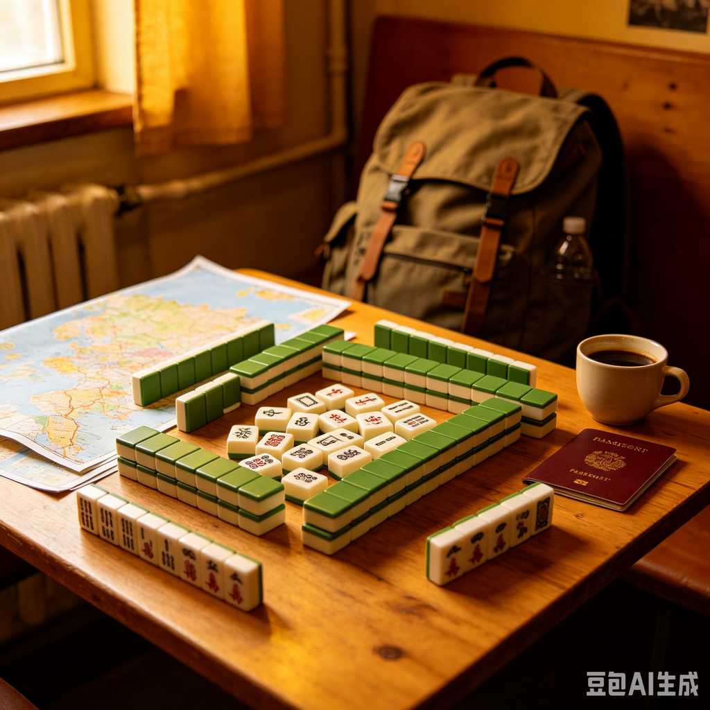 hand crafted mahjong set