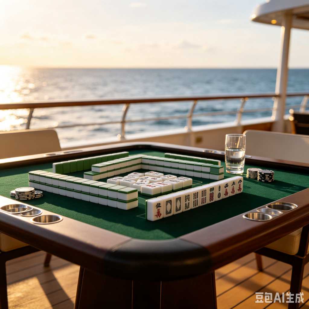 hotel room mahjong set